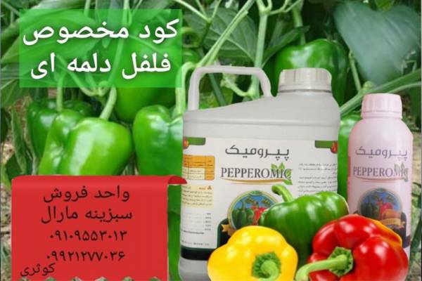 فروش کود مخصوص فلفل دلمه ای - مروست یزد