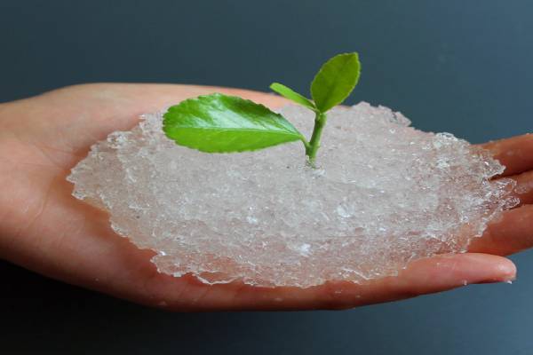 سوپر جاذب نانو پلیمر گرید کشاورزی - کاهش مصرف آب